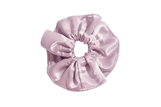 Dream Hearts Pink Ruffle Hair Scrunchie
