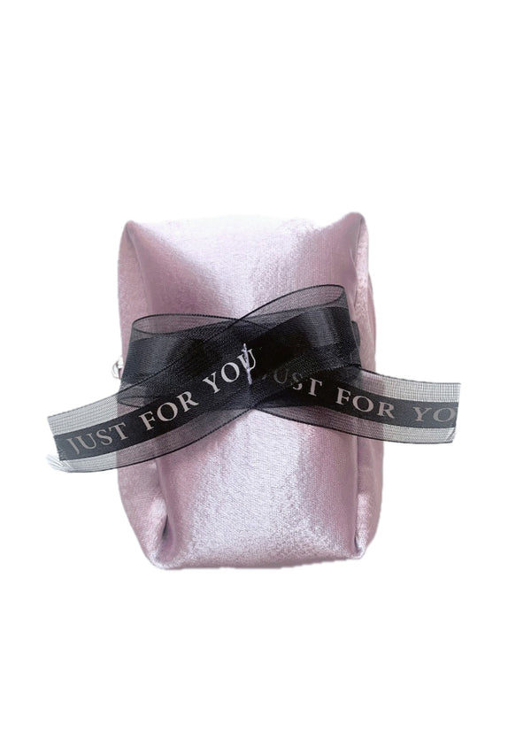 Bow Mini Pouch - Mocha Mousse