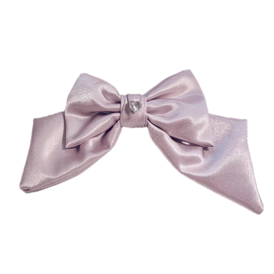 Dream Hearts Pink Heart Hair Bow Barrette Clip