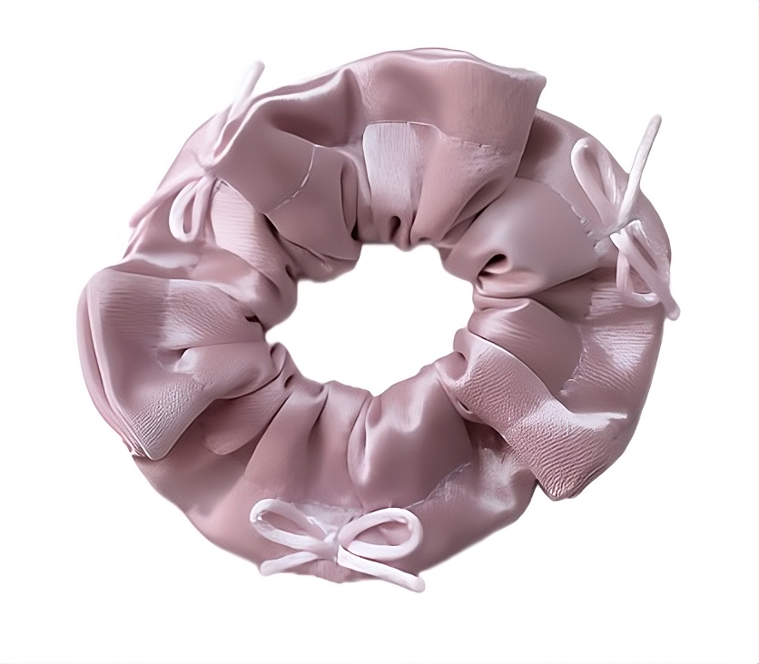 Ballet Bow Mini Scrunchies - 3 Piece Set